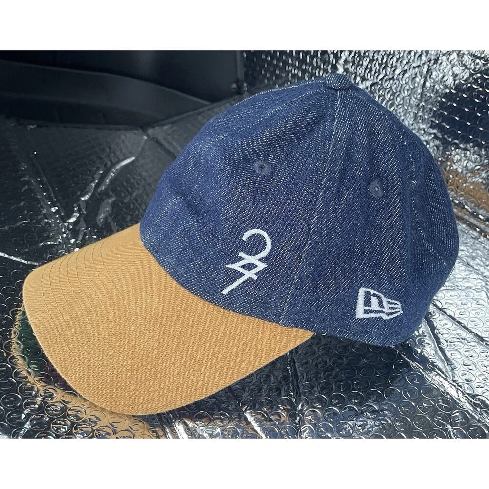 New Era Hat INDYCAR 27 Color Navy Blue And Brown One Size Fit Mose 27 INDYCAR